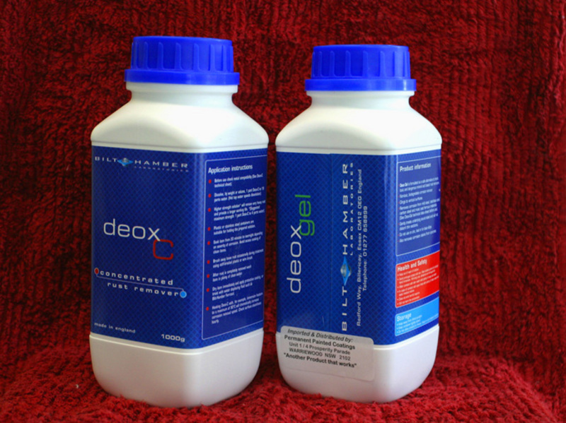 DEOX-C - RUST REMOVAL MADE EASY & SAFE - JUST CARS